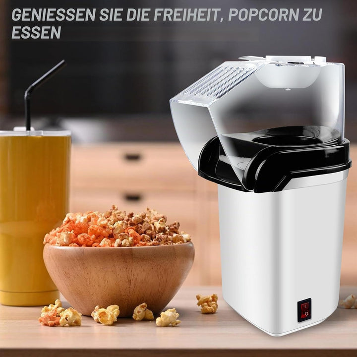 Popcornmaschine, Mini Popcorn Maker, Elektrische Popcornmaschine, Für Zuhause, 2 Minuten Schnelles,
