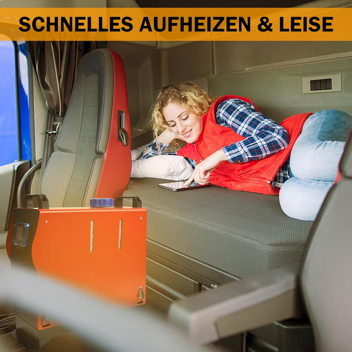 UISEBRT 8KW Standheizung Diesel Lufterhitzer 12V, Air Diesel Heizung Dieselheizung mit Schalldämpfer