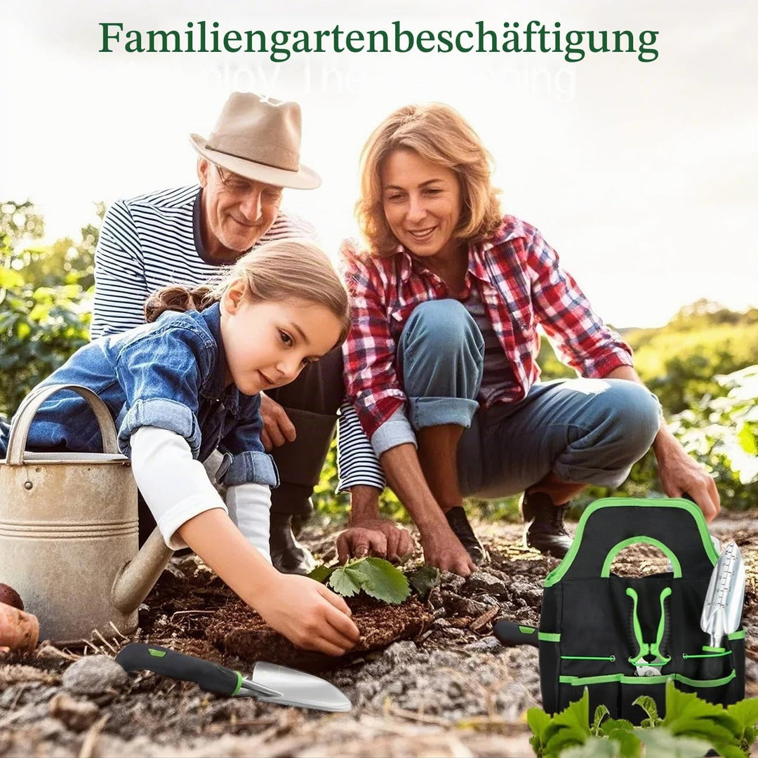 Housolution Gartengeräte Set, 8 PCS Gartenarbeit-Handwerkzeug-Set, Robust Aluminiumlegierung Gartena