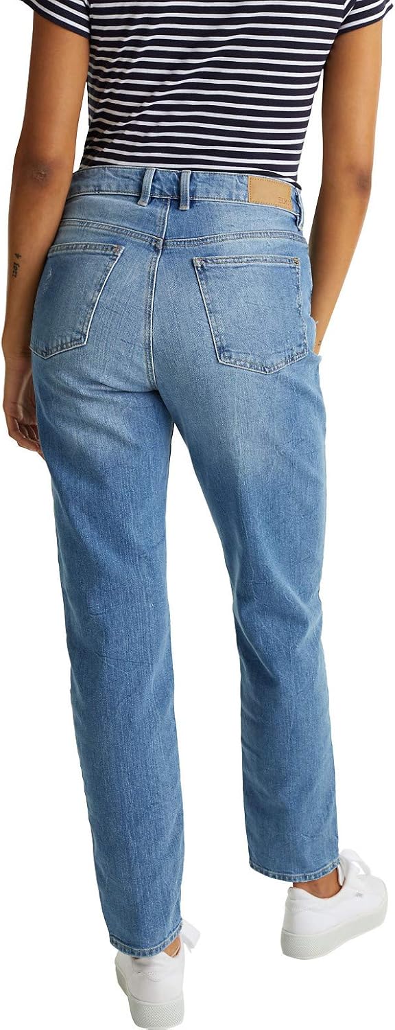 edc by Esprit Damen 040CC1B336 Jeans, 903/BLUE Light WASH, 25/32
