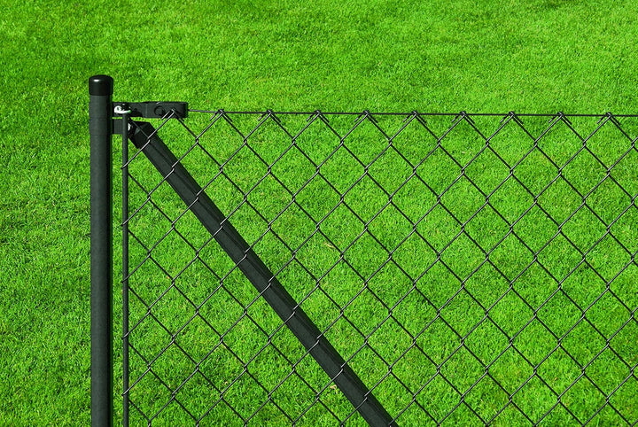 Alberts 831974 Pfostenkappe für runde Metallpfosten | Kunststoff, schwarz | für Pfosten-Ø 60 mm | 10