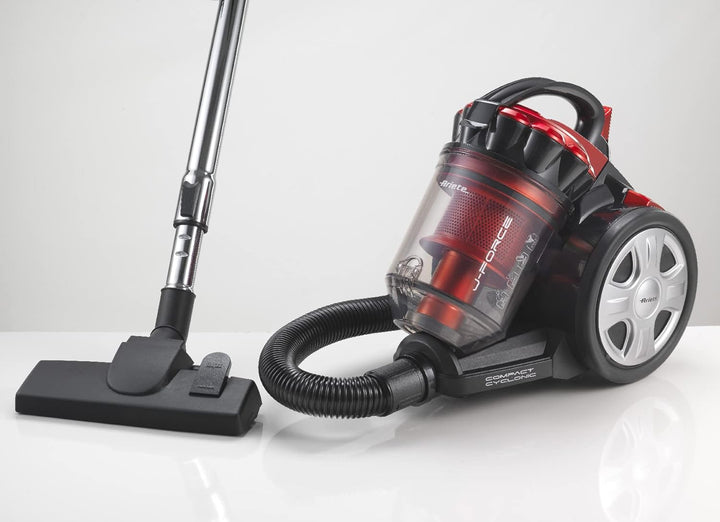 Ariete 2753 J-Force – Beutelloser Staubsauger, Multi-Zyklon-Technologie, HEPA-Filter, dreifache Klas