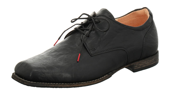 Think Guru Herren Derby Schnürhalbschuhe 44 EU Schwarz, 44 EU Schwarz
