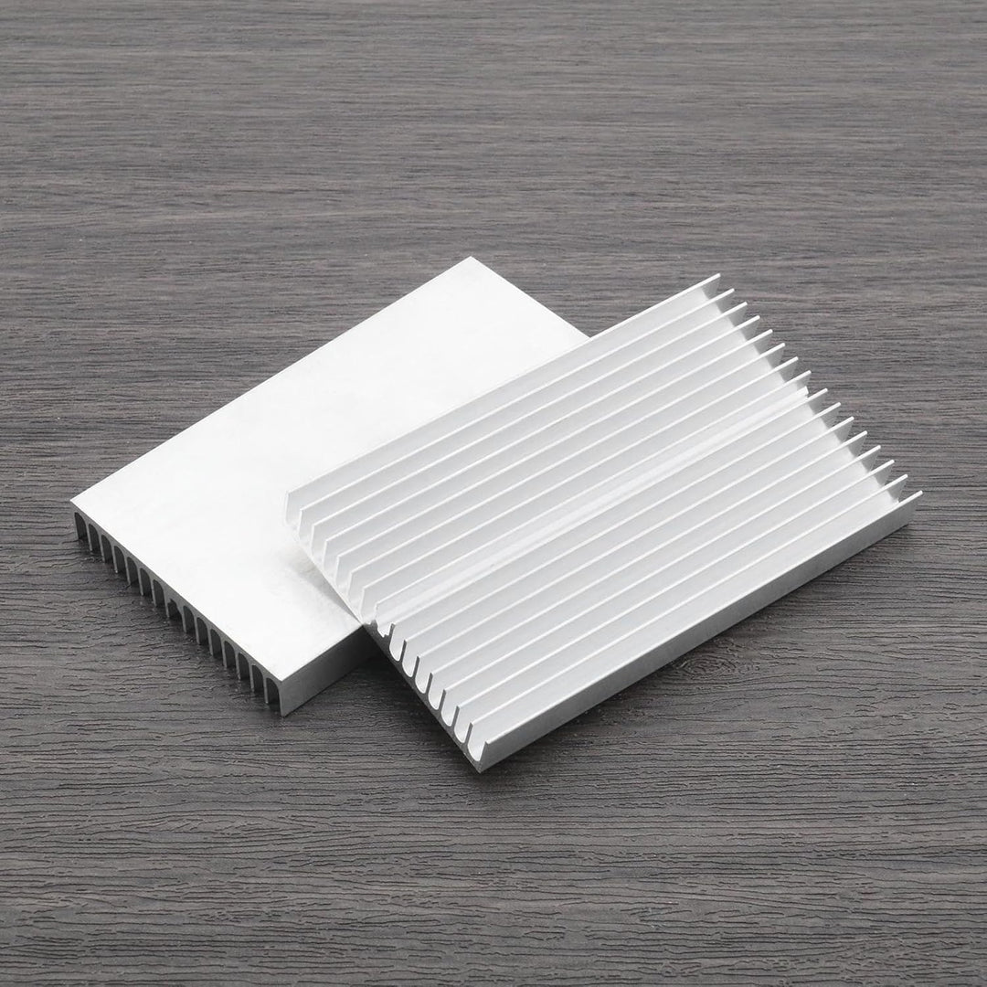 Aluminium-Kühlkörper-Kühlkörper für Computer, Strom, IC, Power, elektrisches Gerät, 100 mm x 60 mm x