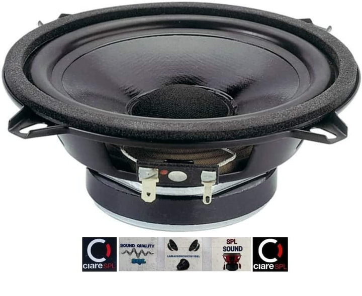 KIT Set FÜR CIARE CW130Z 1 Woofer 13 cm 130 mm Durchmesser, 50 Watt rms 100 Watt max, Impedanz 4 Ohm