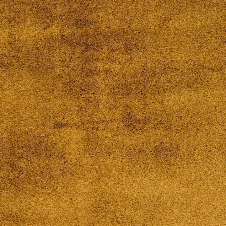 carpet city Hochflor Teppich Wohnzimmer - Einfarbig Amber, bernsteinfarbend - 120x170 cm - Super Sof