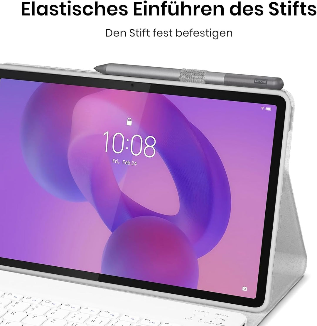 Hülle mit Tastatur für Lenovo Idea Tab 11" 2025 TB-336FU/TB-336ZU, Tastaturs Hülle für Lenovo Idea 1