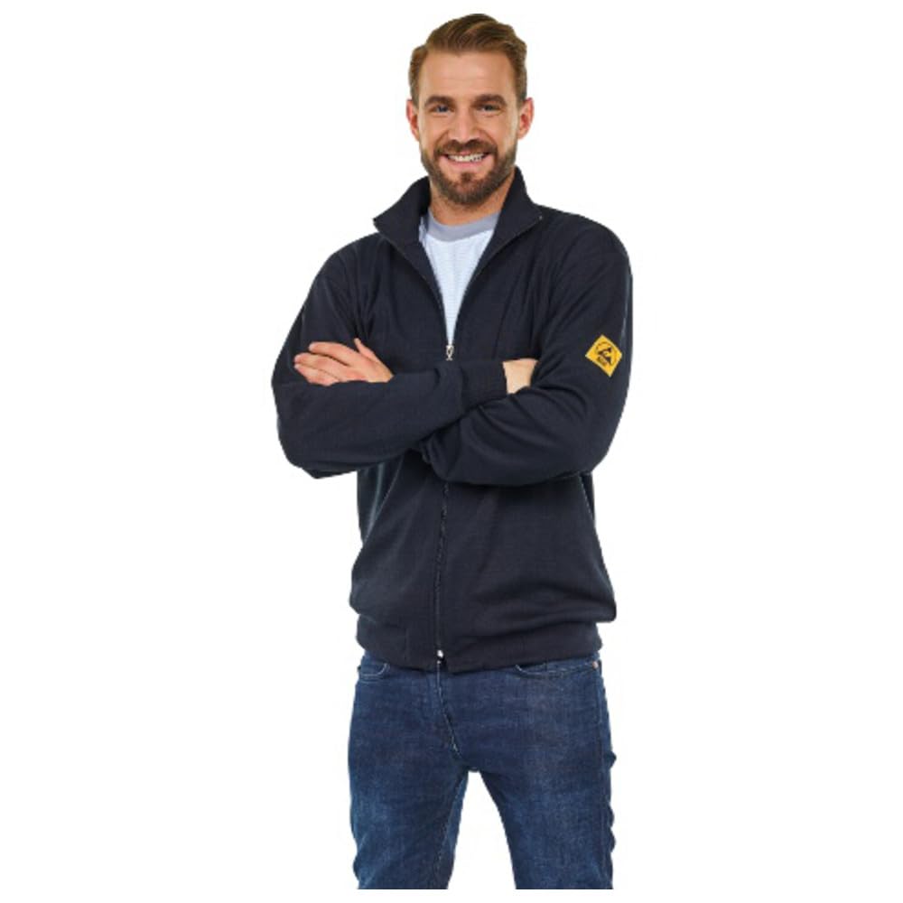 Warmbier ESD-Sweatjacke, Grösse M, schwarz
