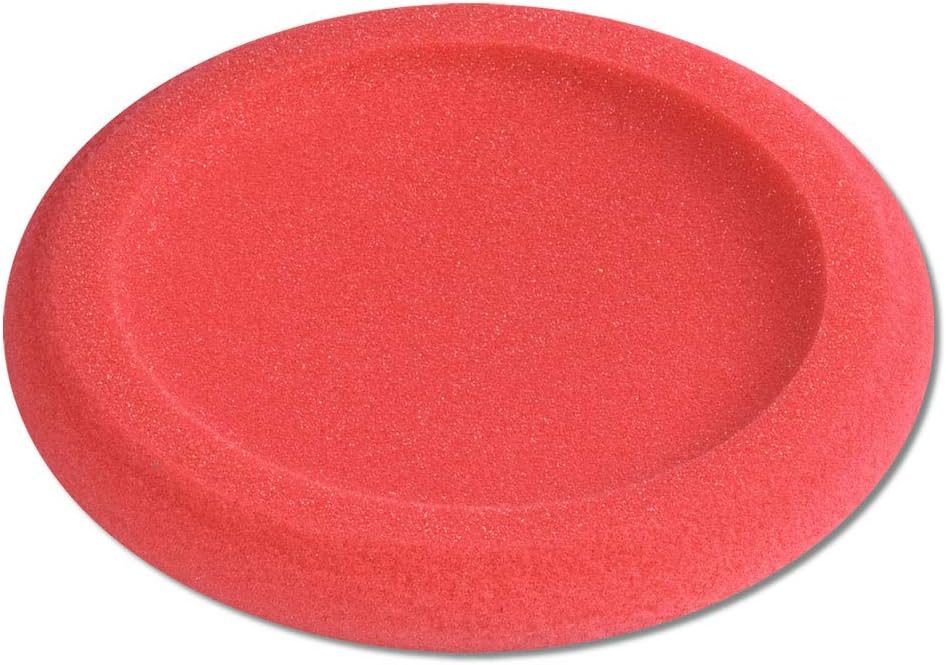 Wiemann Lehrmittel Frisbee aus Schaumstoff, Bunte Wurfscheibe, einzeln oder 4er Set (4 Stück, unbesc