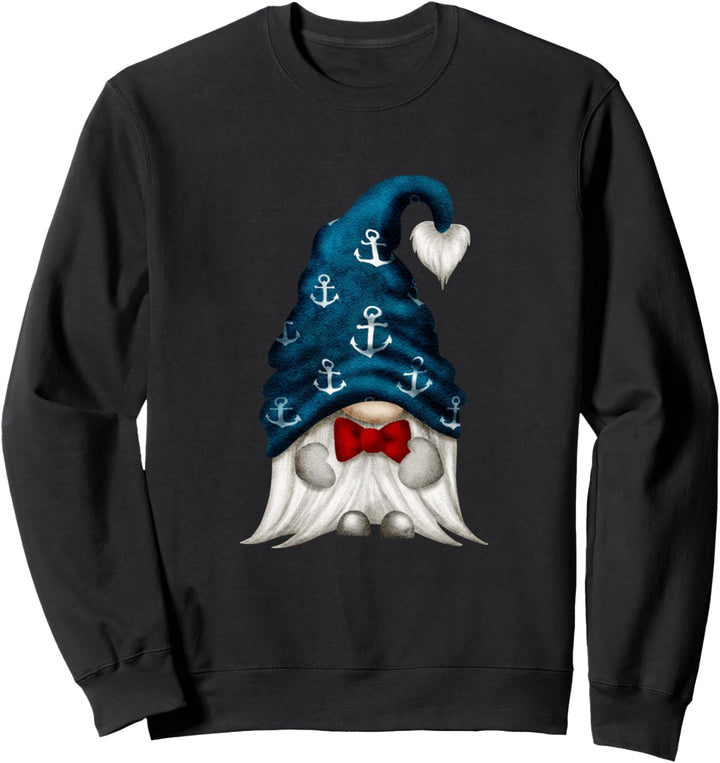 Seemann Meeres Süsser Wichtel Gnom Sweatshirt