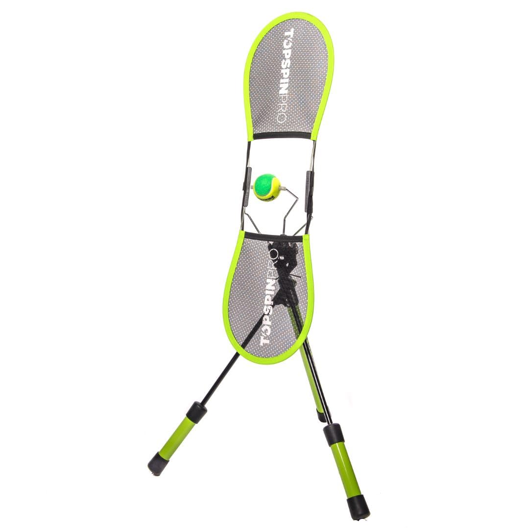 TopspinPro Tennis Trainer | Das Original | Topspin in nur 2 Minuten am Tag Lernen | Einzigartiges Te