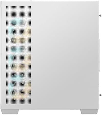 Gigabyte C500 Panoramic Stealth ATX Mid Tower gehärtetes Glas RGB Fusion PC-Gehäuse - Schwarz - GB-C