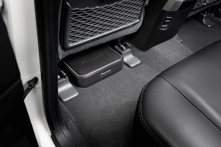 Pioneer TS-WX140DA Aktiv-Minisubwoofer 6x9, integrierter leistungsstarker Class D-Verstärker mit 170