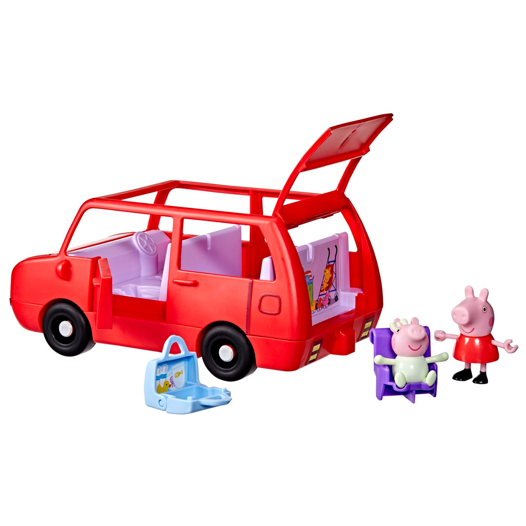 Peppa Pig Peppas grosses Familienauto Spielset, Rot, Großes Familienauto