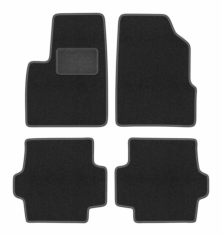 Velours Fussmatten 4-TLG Set passend für Chrysler Pacifica Touring (2003-2008) | Qualität: CARLUX, p