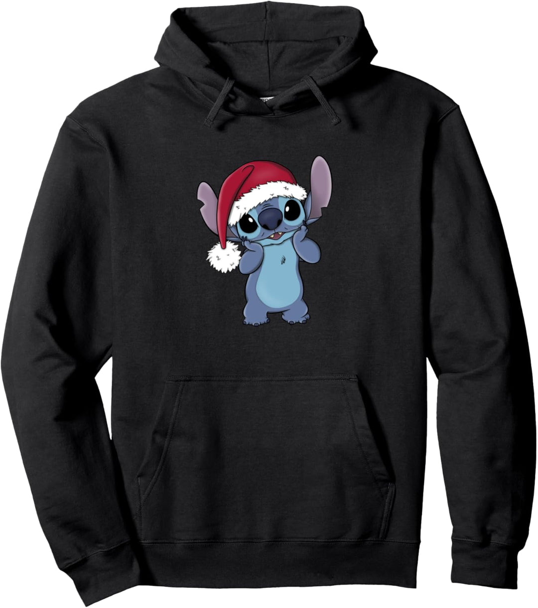 Disney Lilo & Stitch Weihnachten Hat Head In Hands Wonder Pullover Hoodie
