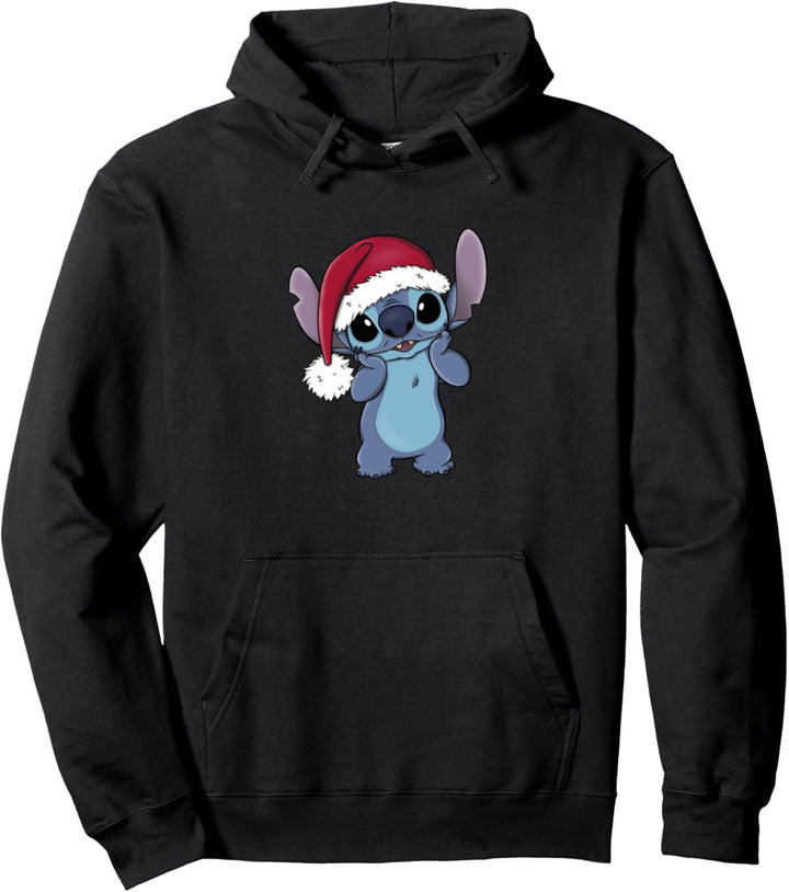 Disney Lilo & Stitch Weihnachten Hat Head In Hands Wonder Pullover Hoodie
