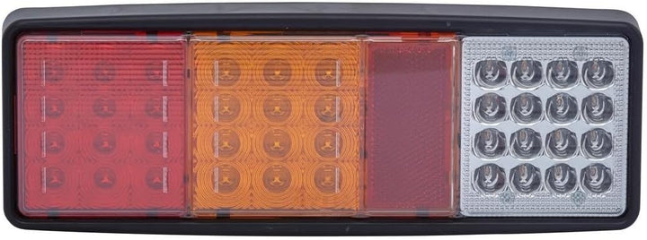 HELLA - Heckleuchte - Valuefit - LED - 12/24V - Anbau/geschraubt - Lichtscheibenfarbe: mehrfarbig -