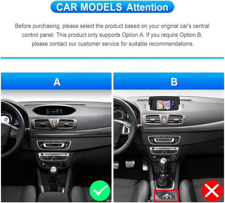 SIXWIN 4+64G Android 13 Autoradio mit CarPlay/Android Auto/Mirror Link für Renault Megane 3 2008-201
