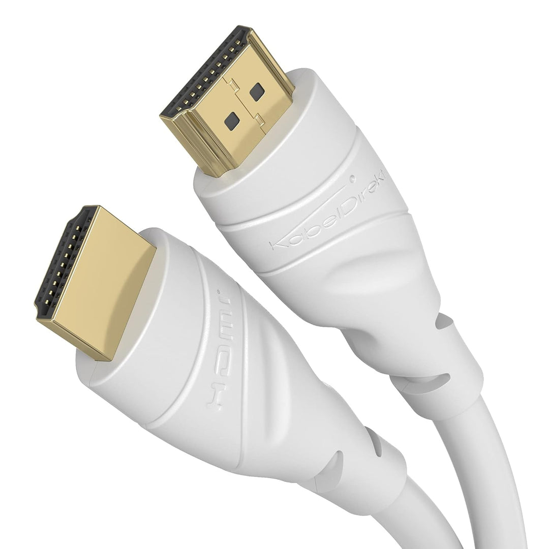KabelDirekt – 4K HDMI-Kabel – 20 m – 4K@60Hz (Extra-Kupfer für bis zu 18 Gbit/s und Ultra HD/4K – ko