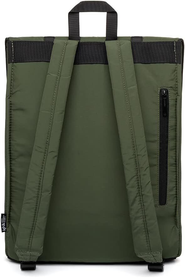 Lefrik - Praktischer Laptoprucksack Handy - Rucksack aus 100 % recycelter Stoff - Eco Friendly - Für