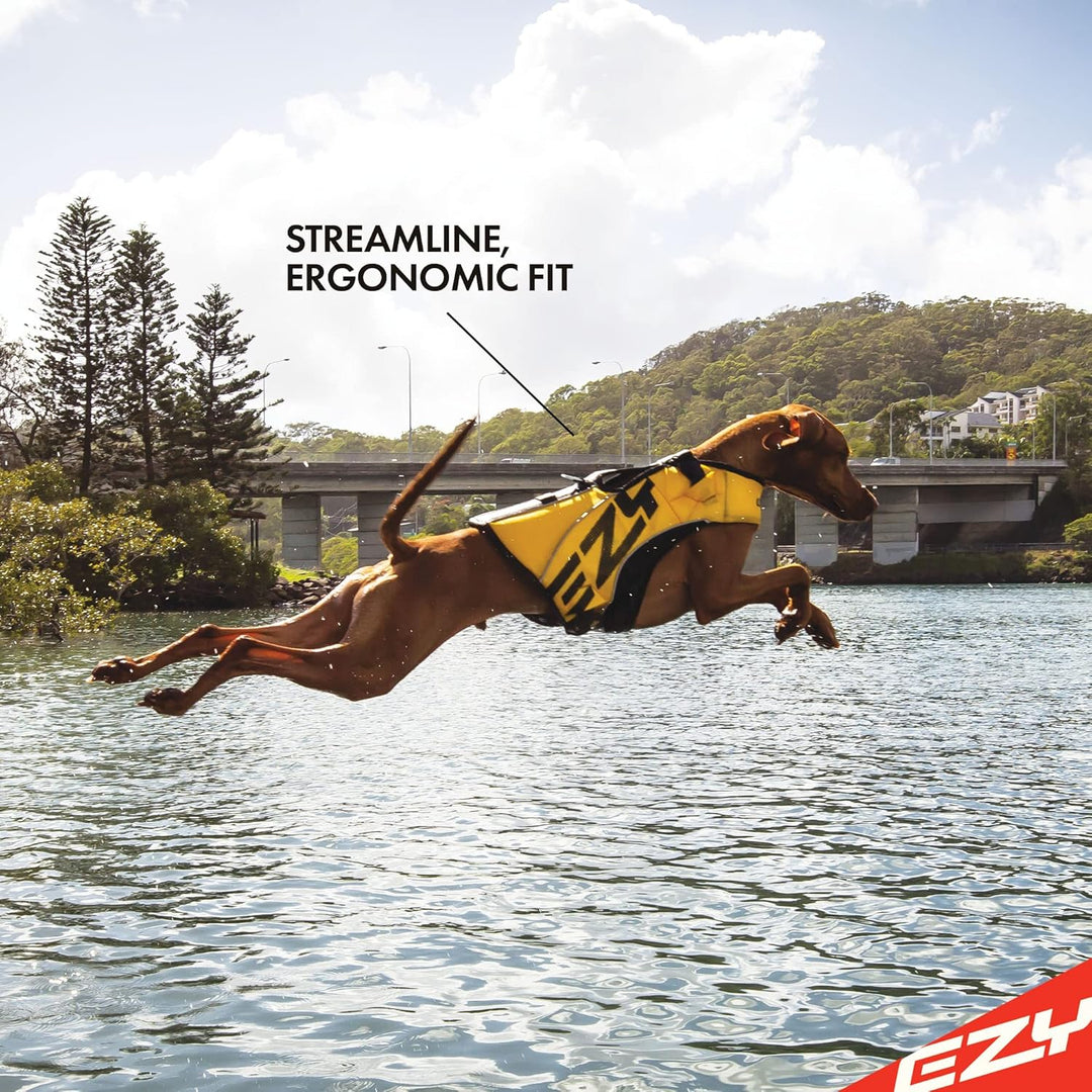 EZYDOG X2 Boost-Schwimmweste, Bootfahren, hundefreundlich, Paddelboard, überlegener Auftrieb, Rettun