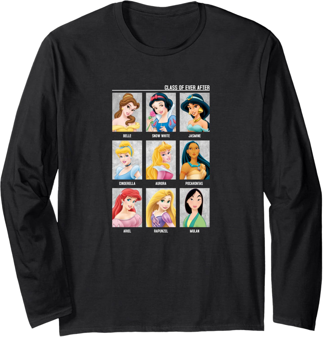 Disney Princesses Class of Ever After Color Langarmshirt