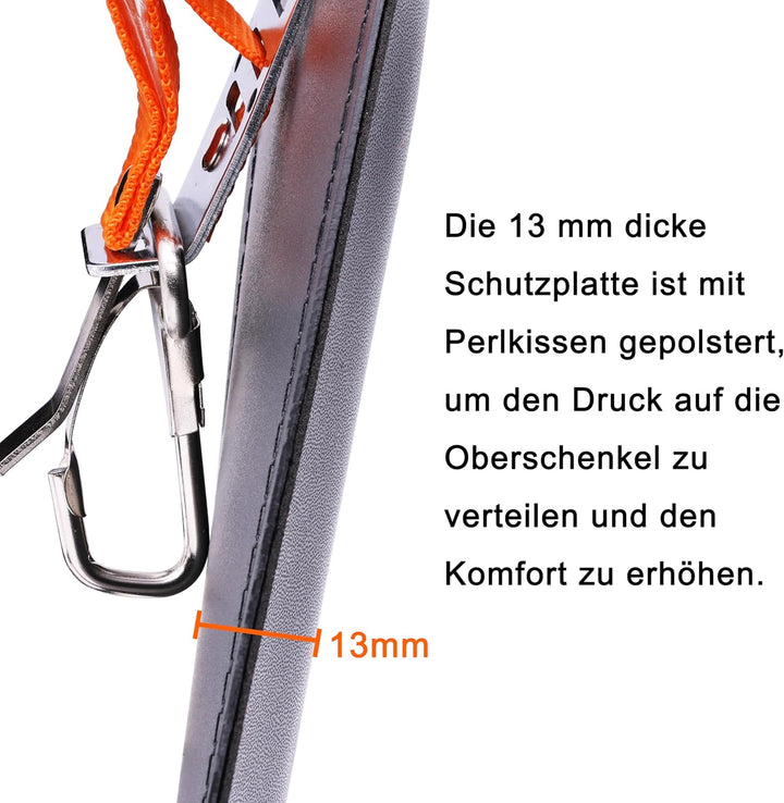 Neegool doppelte Schultergurte, sichere und Bequeme verstellbare professionelle Gurte für Rasenmäher