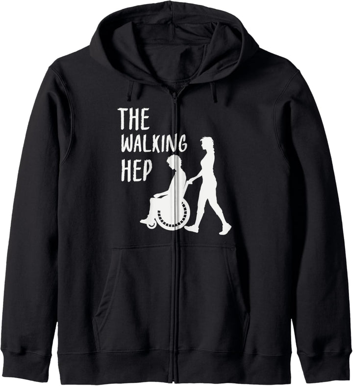 The Walking HEP Heilerziehungspflegerin Soziale Berufe Kapuzenjacke