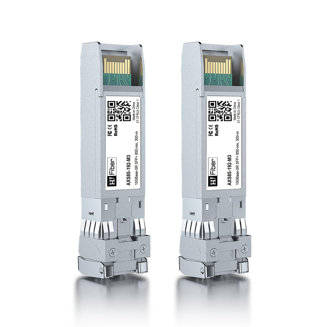 für Ubiquiti Unifi UF-MM-10G, 10GBASE-SR SFP+ Transceiver, 10G SFP+ zu LC Multimode Glasfasermodul a