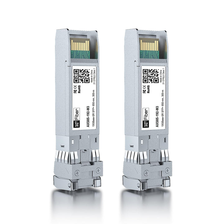 für Ubiquiti Unifi UF-MM-10G, 10GBASE-SR SFP+ Transceiver, 10G SFP+ zu LC Multimode Glasfasermodul a
