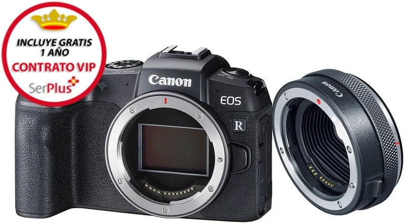 Canon EOS RP Systemkamera - mit Vollformat-Sensor + Adapter EF-EOS R (spiegellos, 26,2 MP, 7,5cm (3