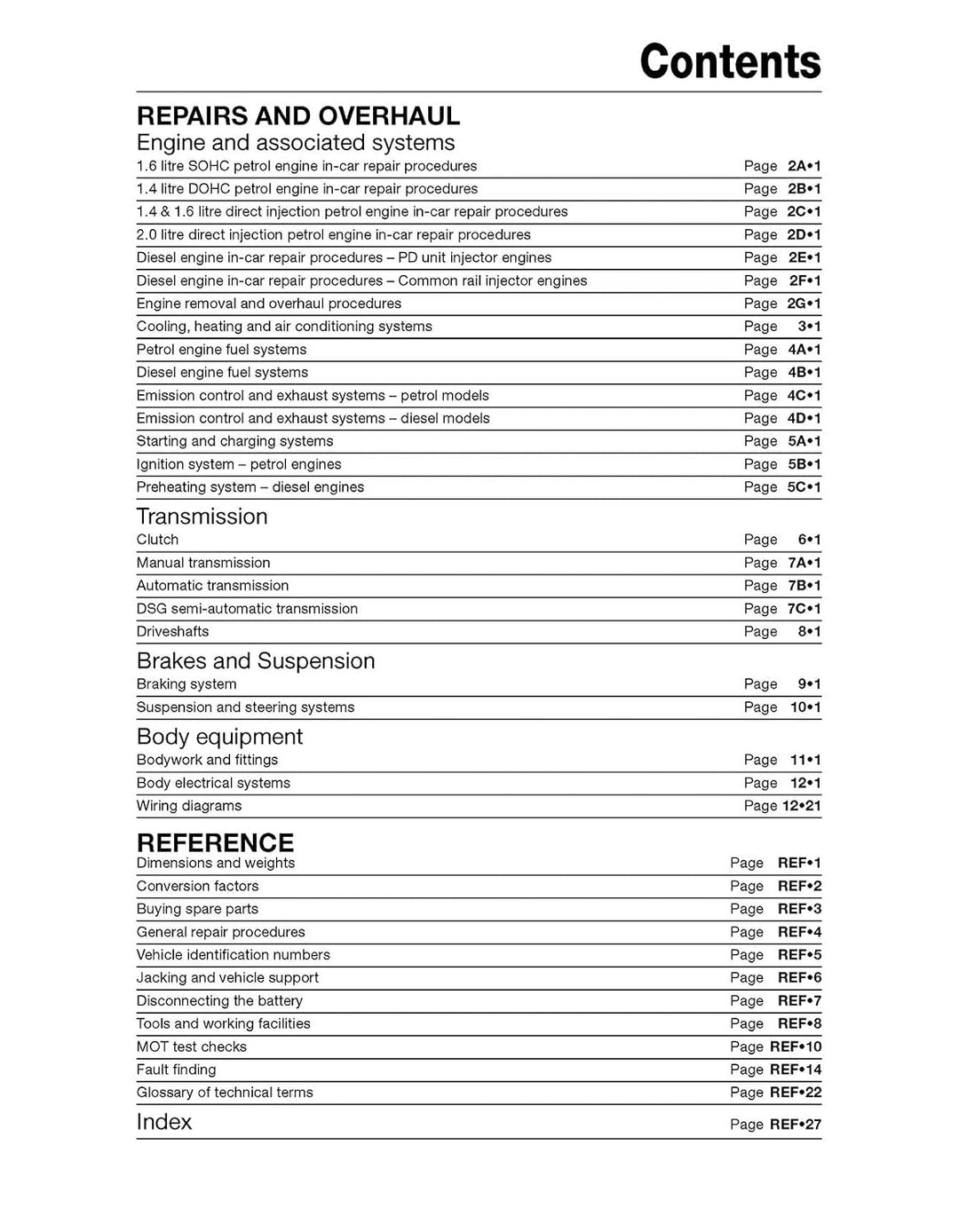 VW Golf (04 - Sept 08), Golf Plus (05 - Mar 09) &amp; Jetta (06 - 09) Haynes Repair Manual, Taschenbuch