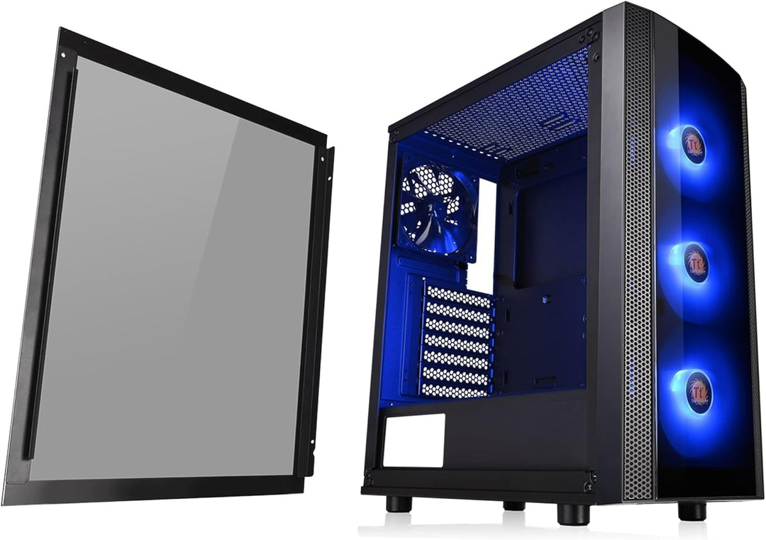 Thermaltake Versa J25 RGB TG (Tempered Glass) Midi Tower PC Gehäuse Versa J25 TG RGB
