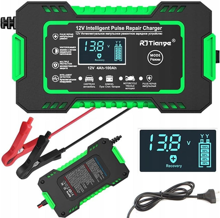 Prostownik akumulatorowy RJ Tianye RJ-C 120501A 12V 6A