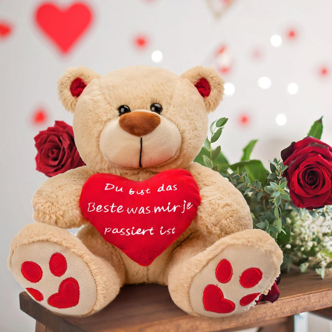 Valentinstag Lustige Geschenk für Sie,8 Zoll Plüsch Teddybär,Valentinstag Teddybär Geschenke für Fra