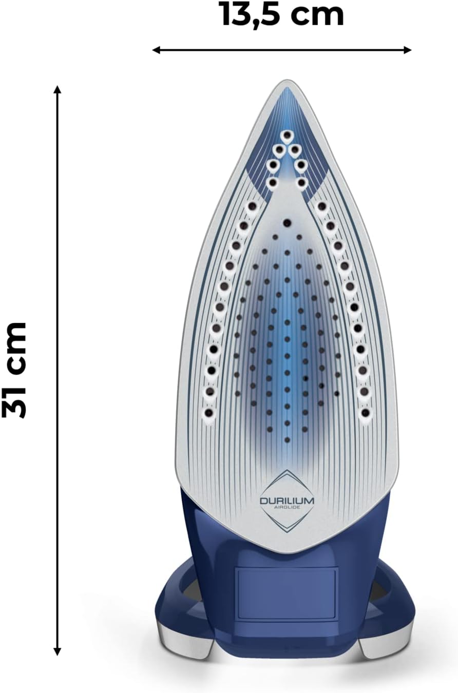Calor Dampfbügeleisen, 2800 W, Kontinuierliche Dampfleistung 50 g/min, Dampfstossfunktion 250 g/min,