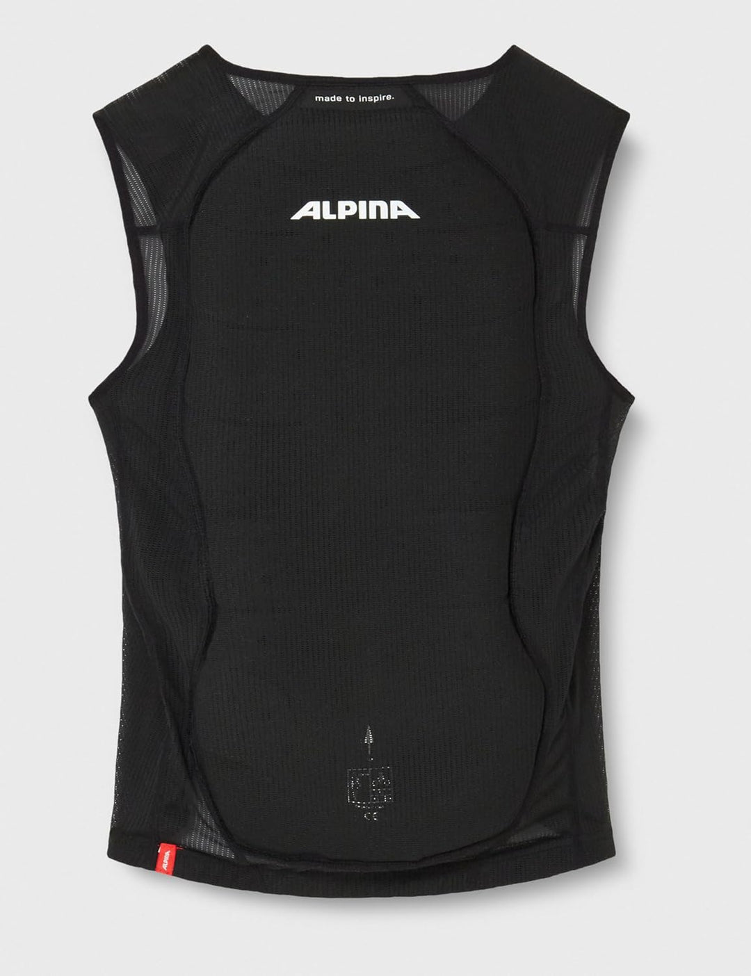 ALPINA PROSHIELD JUNIOR VEST - Flexibler, Atmungsaktiver & Individuell Einstellbarer Rückenprotektor