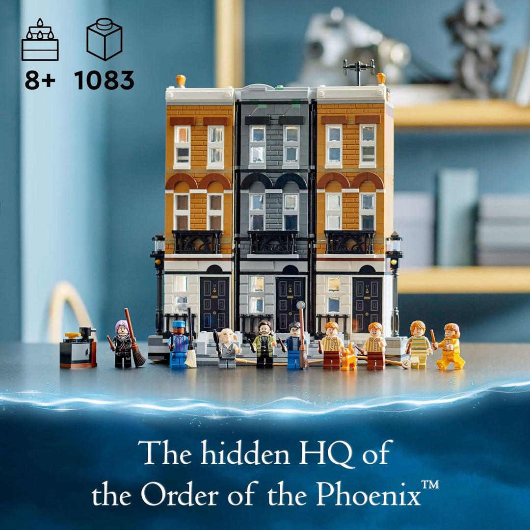 LEGO Harry Potter 12 Grimmauld Place 76408 - Bauspielzeug für Jungen, Mädchen und Jungen ab 8 Jahren