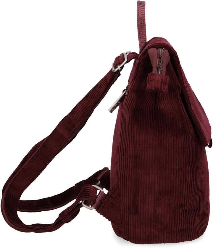Zwei Damen City-Rucksack Mademoiselle.M MR8 4 Liter weiches Kunstleder, Magnet-Verschlussklappe, Hau