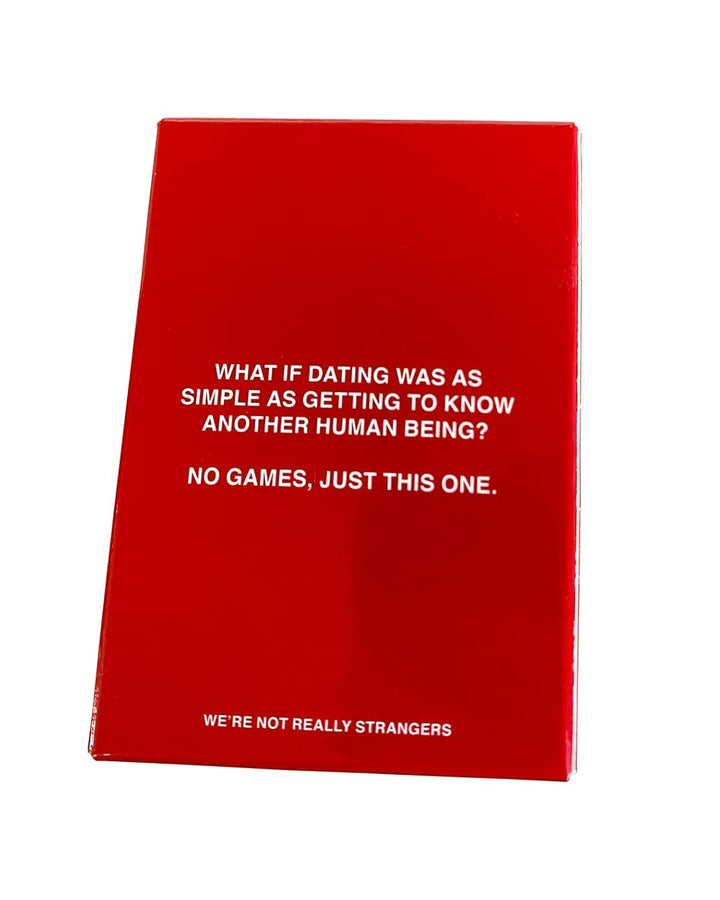 We're NOT Really Strangers Kartenspiel – Ehrliche Dating-Erweiterungspaket (50 Karten und Wildkarten