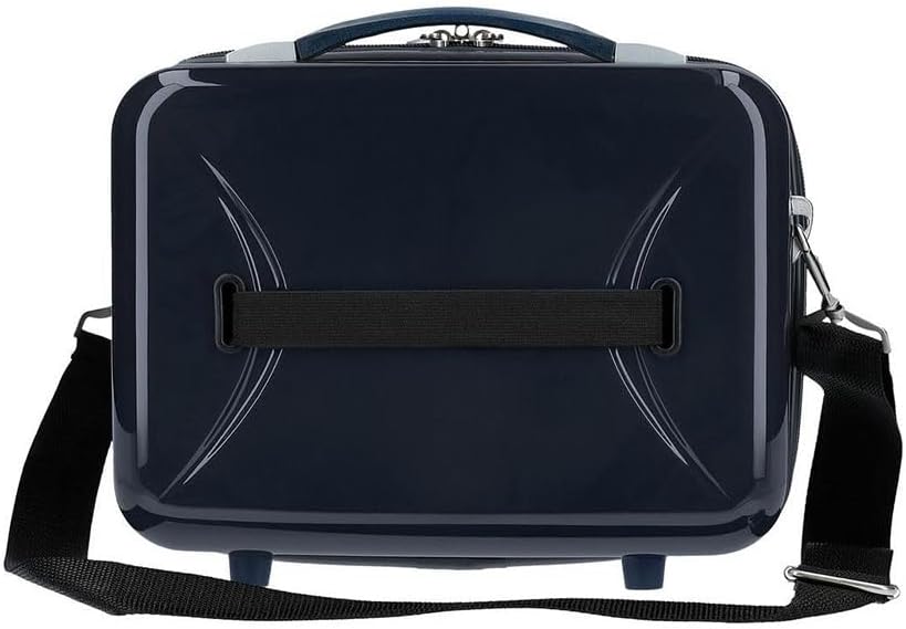Pepe Jeans Emi Anpassungsfähiger Schönheitsfall Blau 29x21x15 cms ABS ABS-Toilettentasche, ABS-Toile