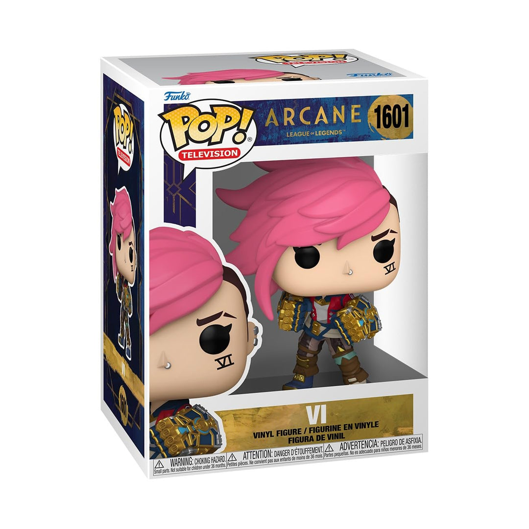 Funko Pop! TV: Arcane LOL - Vi - Arcane: League of Legends - Vinyl-Sammelfigur - Geschenkidee - Offi