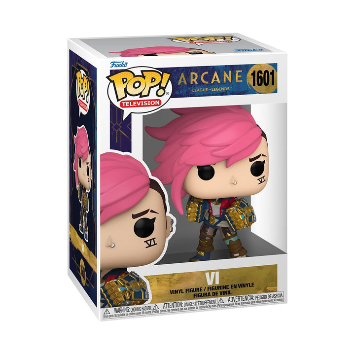 Funko Pop! TV: Arcane LOL - Vi - Arcane: League of Legends - Vinyl-Sammelfigur - Geschenkidee - Offi