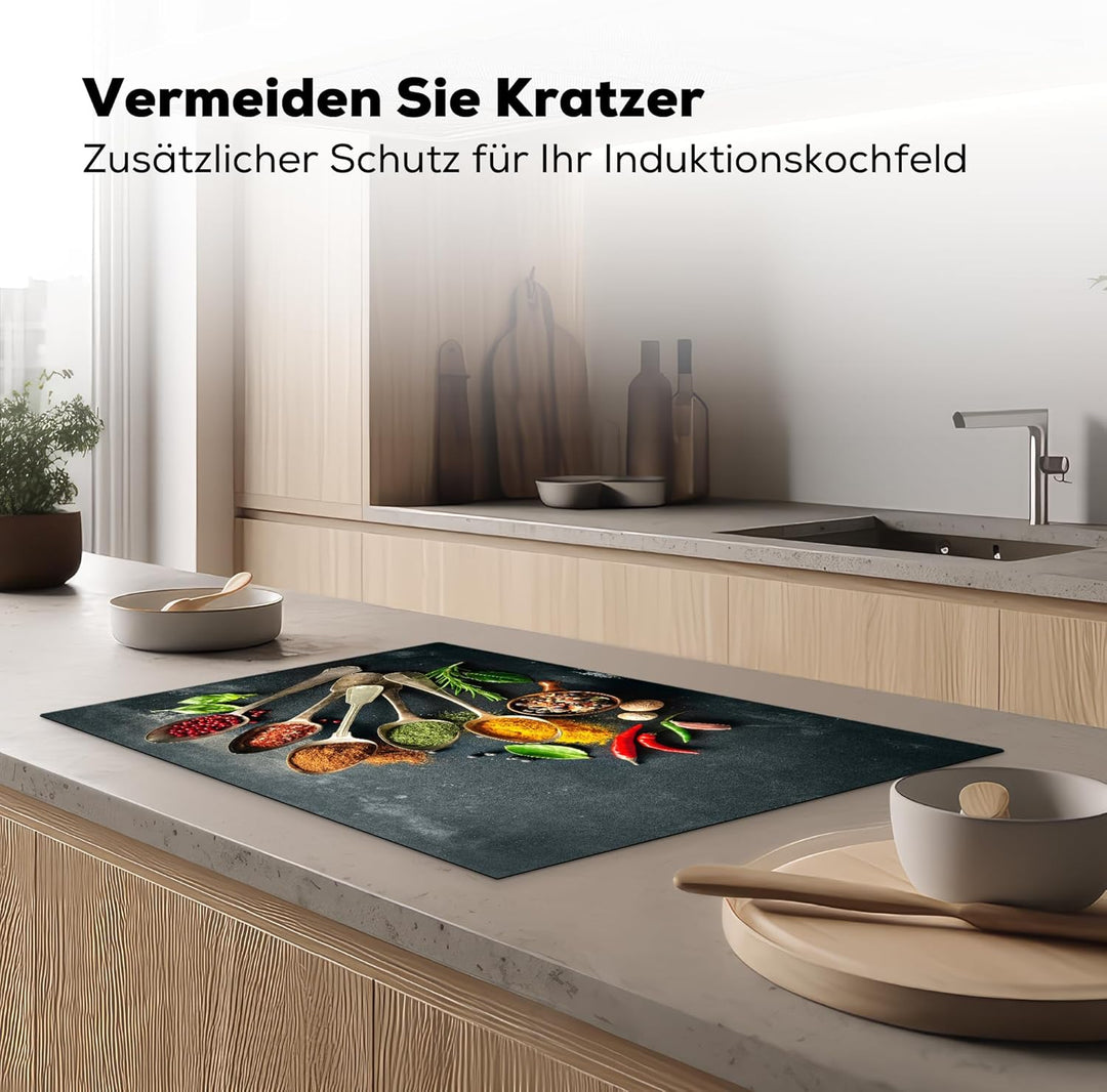 Herdabdeckplatte 81.2x52 cm Einteilig Abdeckplatten Cerankochfeld Abdeckung Ceranfeld Herdplattenabd