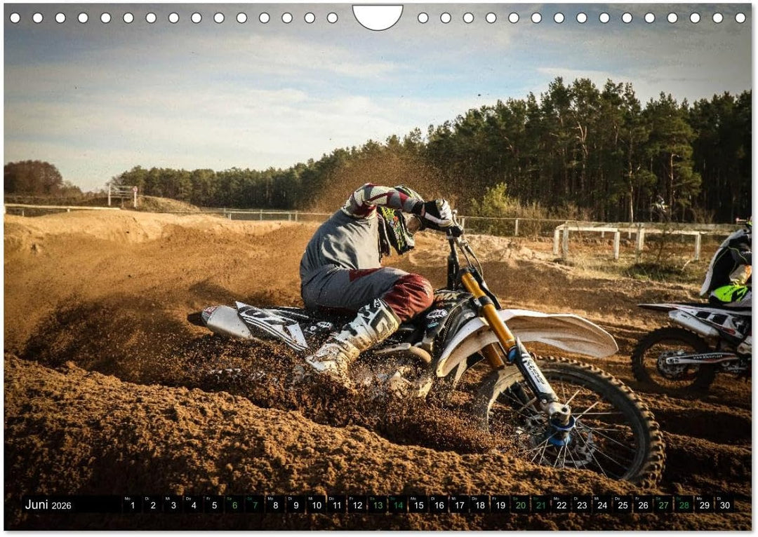 MOTOCROSS 2026 (Wandkalender 2026 DIN A4 quer), CALVENDO Monatskalender: Motocross vom Feinsten (CAL
