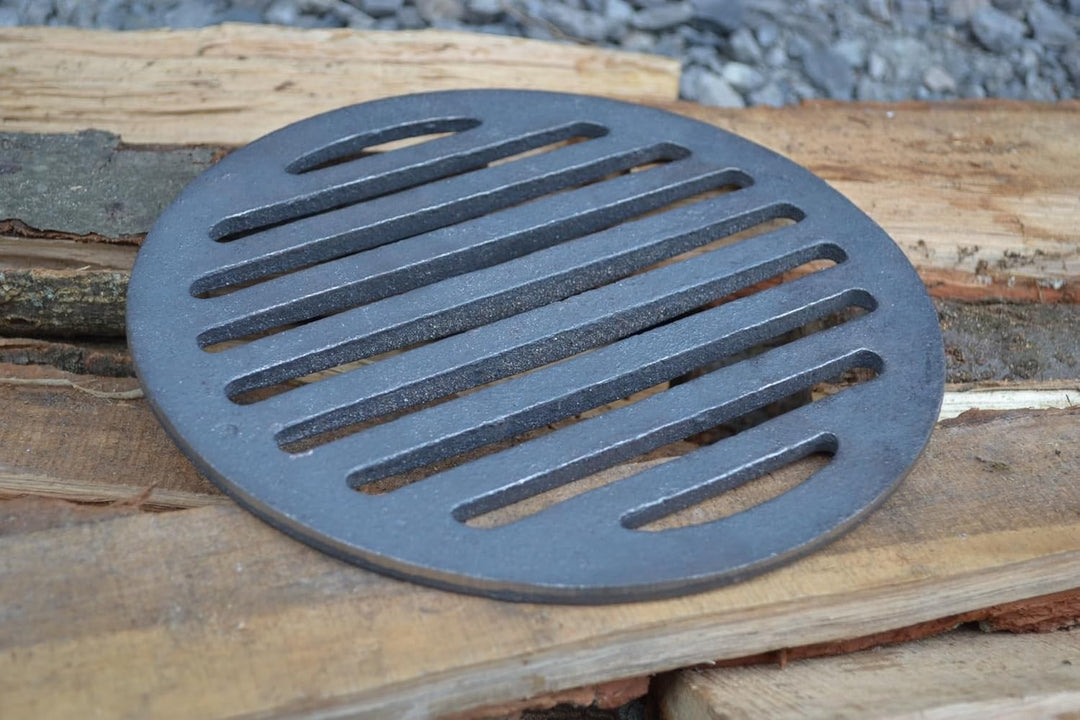 SEZAM Durchmesser Ø24,5 cm Gussrost Ofenrost Rundrost Ascherost Gussrost verschiedene Durchmesser, K