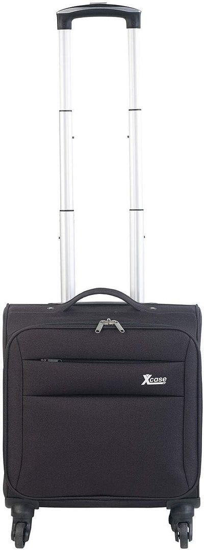 Xcase Pilotenkoffer: Business-Trolley, Notebook-Fach, 4 Leichtlauf-Rollen, 21 Liter, 2,3 kg (Aktenko