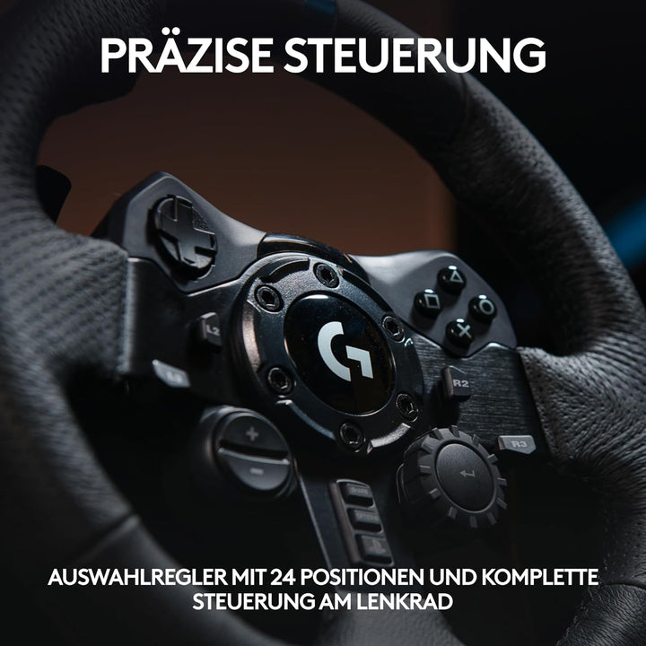 Red Bull Energy Drink White Edition - 24er Palette Dosen + Logitech G923 TRUEFORCE Gaming Rennlenkra