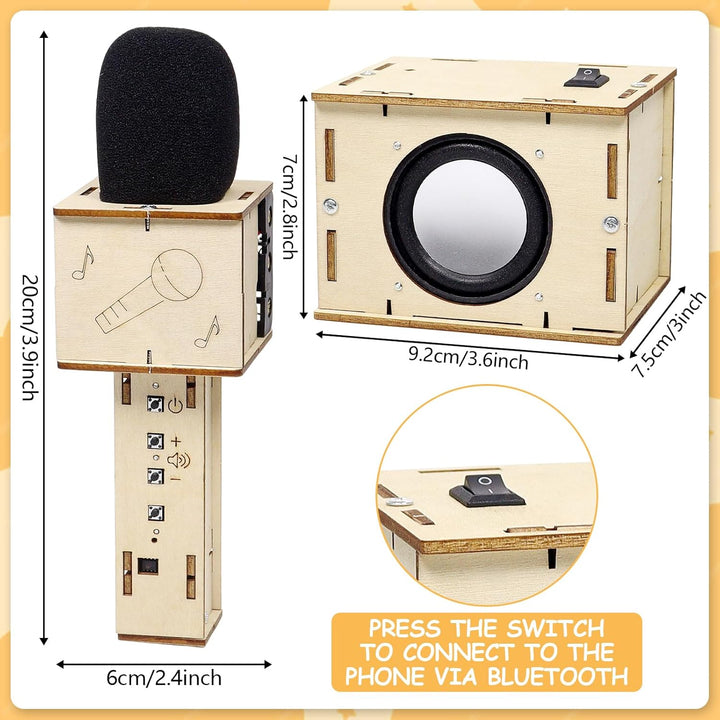 DIY Bluetooth Lautsprecher und Mikrofon Set, Elektronik Bausatz, Bluetooth Lautsprecher Bausatz, Hol